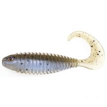 Leurre Souple Chasebaits Curly Bait - 7cm - Par 8 Pearl Minnow