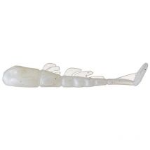 Leurre Souple X Zone Lures Stealth Invader - 7.5cm - Par 6 Pearl Silver Flake - Pour Pêche des Carnassiers - Pêcheur.com