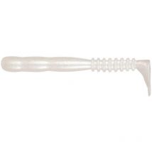 Leurre Souple Reins Rockvibe Shad - 8cm Pearl White - Pêcheur.com