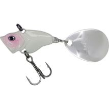 Leurre Coulant Molix Trago Spin Tail - 14g Pearl White - Pour Pêche des Carnassiers - Pêcheur.com