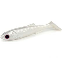 Leurre Souple Molix Rt Shad 4,5'' - 11.4cm - Par 4 Pearl White - Pour Pêche des Carnassiers - Pêcheur.com