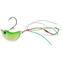 Tete Plombee Powerline Booba Tenya - 30g Phosphore Point Vert - Pour Pêche en Mer - Pêcheur.com