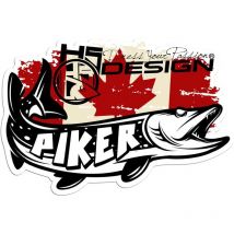 Autocollant Hot Spot Design Sticker Piker - Pêcheur.com