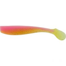 Leurre Souple Madness Bakuree Shad - 11cm - Par 4 Pink Chartreuse - Pêcheur.com