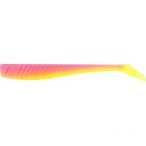 Leurre Souple Madness Bakuree Shad - 15cm - Par 4 Pink Chartreuse