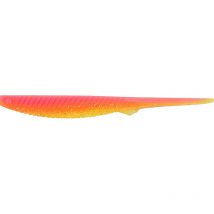 Leurre Souple Madness Madfin 4 - 10cm - Par 5 Pink Chartreuse