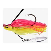 Jig Megabass Uoze Swimmer - 21g Pink Chartreuse - Pêcheur.com