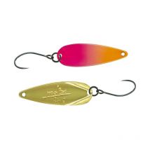 Cuiller Ondulante Molix Lover Area Spoon - 2.4g Pink Fluo & Orange Splatter - Pêcheur.com