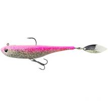 Leurre Souple Arme Biwaa Divinator 140 - 14cm Pink Ice - Pour Pêche des Carnassiers - Pêcheur.com