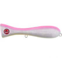Leurre De Surface River2sea Dumbbell Popper 20cm Pink Silver