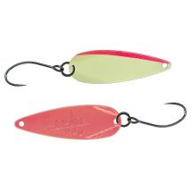 Cuiller Ondulante Molix Lover Area Spoon - 3.2g Pink Striped Cream - Pour Pêche de la Truite - Pêcheur.com