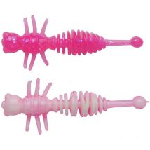 Leurre Souple Berkley Powerbait Power Larvae - 4cm - Par 12 Pink-white - Pêcheur.com