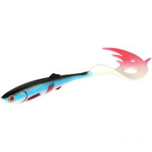 Señuelo Blando Mikado Sicario Pike Tail - 18cm - Paquete De 2 Pmsct-18-bb
