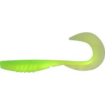 Leurre Souple Megabass X-layer Curly - 12.5cm - Par 5 Psychedelic Charteuse - Pêcheur.com