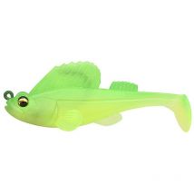 Leurre Souple Arme Megabass Dark Sleeper 2.4" 1/4oz - 6cm Psychedelic Charteuse - Pour Pêche en Mer - Pêcheur.com