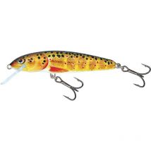 Amostra Afundante Salmo Minnow Sinking Polar Zipado Preto Qmw012