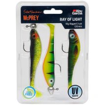 Kit Leurres Souples Armés Abu Garcia Svartzonker Mcprey Prerigged - Par 3 Ray Of Light - Pêcheur.com