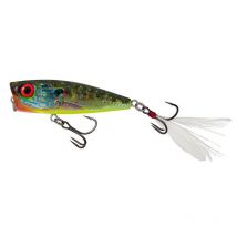 Leurre De Surface Salmo Rattlin' Pop Floating - 7cm Real Hot Blue Gill