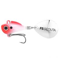 Leurre Coulant Freestyle Scouta Jig Spinner - 6g Red Head