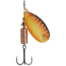 Cuiller Tournante Abu Garcia Fast Attack Spinners - 4.5g Red Hot Tiger
