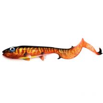 Leurre Souple Hostagevalley Curlytail - 18cm Red Pike - Pêcheur.com