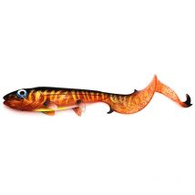 Leurre Souple Hostagevalley Curlytail - 24cm Red Pike