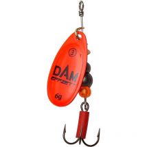 Cuiller Tournante Effzett Fluo Spinner - 6g Red - Pêcheur.com