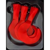 Queue De Rechange Headbanger Tail Replacement Tails - Par 3 Red