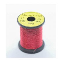Tinsel Uni Micro Tinsel Red - Pour Pêche à la mouche - Pêcheur.com