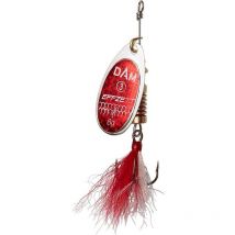 Cuiller Tournante Effzett Standard Spinner Dressed - 4g Reflex Red