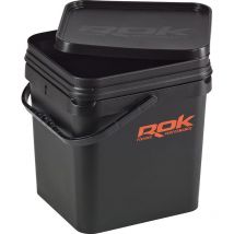 Vierkante Emmer Set Rok Fishing Square Bucket Compleet Rok/030481