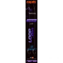 Bajo De Línea Rok Fishing Loop Rig Wide Gape - Paquete De 2 Rok/060228