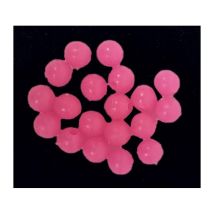 Perle Vercelli Arrondies Lumineuses Rose - L - Pour Pêche en Mer - Pêcheur.com