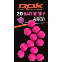 Baie Artificielle Rok Fishing Baitberry Sinking Density Rose