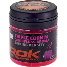 Mais Artificiel + Trempage Rok Fishing Triple Corn M Sinking Density Rose