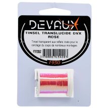 Tinsel Devaux Translucide Dvx Rose - Pour Pêche à la mouche - Pêcheur.com