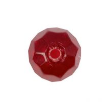 Perle Scratch Tackle Glass Bead En Verre Rouge - 10mm