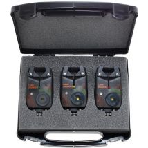 Coffret Detecteur Carpsounder Basic Camou Rouge-jaune-bleu