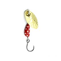 Cuiller Tournante Sico Lure Vibro - 5.5g Rouge-or