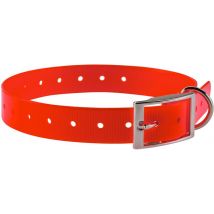 Collier Chien Country En Polyurethane - 2.5cm Rouge