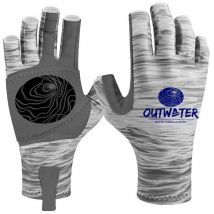 Mitaines Homme Outwater Shaka S/m - White Water