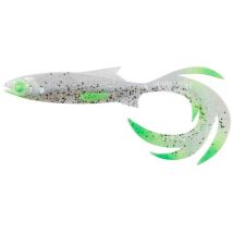 Leurre Souple Balzer Shirasu Reptile Shad - 11cm Salt & Pepper Uv - Pour Pêche des Carnassiers - Pêcheur.com