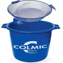 Bac À Amorce + Tamis Colmic Mastello Official Team - 40l Seau + Tamis 2mm - Pour Pêche au Coup - Pêcheur.com