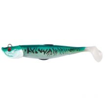 Gummifisch Mit Haken/schwanzpalette Flashmer Blue Shad 8cm Shb8mg