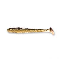 Leurre Souple Crazy Fish Vibro Worm 3.4" Sinking - 8.5cm - Par 5 Shrimp