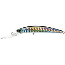 Leurre Flottant Yo-zuri Crystal Minnow Dd - 9cm Silver Black - Pêcheur.com