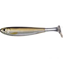 Leurre Souple Live Target Slow-roll Shiner - 10cm - Par 4 Silver Brown