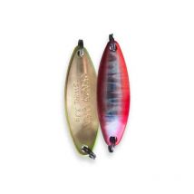 Cuiller Ondulante Crazy Fish Spoon Swirl - 3.3g Silver Hlo Brown Red - Pêcheur.com