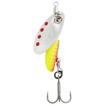 Cuiller Tournante Savage Gear Grub Spinners - 2.2g Silver Red Yellow