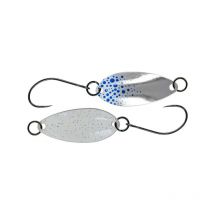 Cuiller Ondulante Molix Elite Area Spoon - 1.5g Silver White Blue Spot - Pêcheur.com